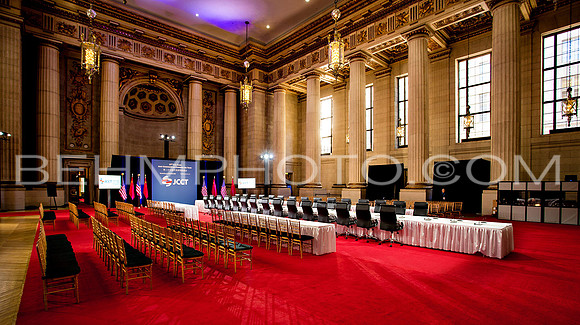 Mellon Auditorium, Washington DC,  US-China trade talks
