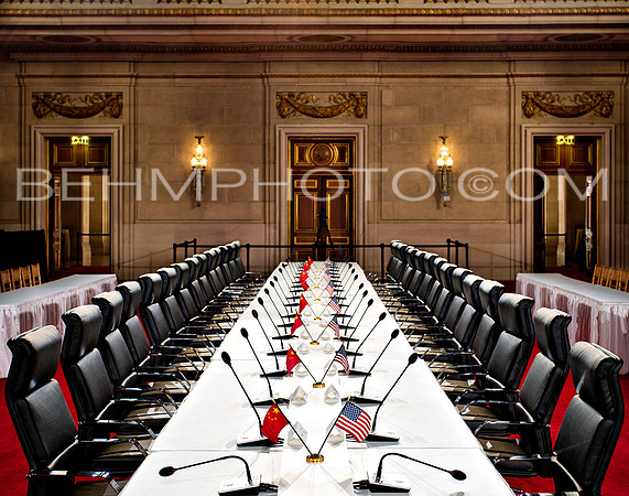 Mellon Auditorium, Washington DC,  US-China trade talks
