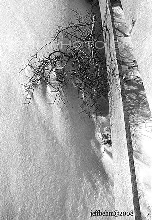 Fence, Snow